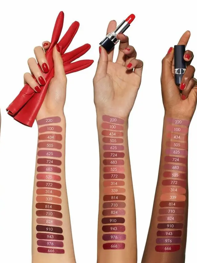 Dior Rilis 75 Warna Lipstik yang Dapat Diisi Ulang