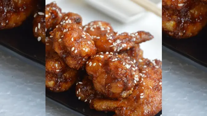 Resep Sweet And Spicy Tongdak Korea Chicken Wings Lifestyle Fimela Com