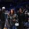 Blue Ivy tampak sangat mirip dengan Beyoncé saat menghadiri pertandingan NBA bersama ayahnya, Jay-Z. (dok. AP Photo/Jae C. Hong)