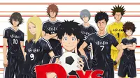 DAYS, anime dan manga sepakbola pemenang Kodansha Manga Awards ke-40. (MAPPA)
