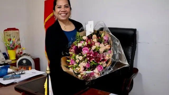 Duta Besar Filipina untuk Lebanon Bernardita Catalla meninggal di sebuah rumah sakit Lebanon pada 2 April 2020.(Summer Rain Channel / Facebook)