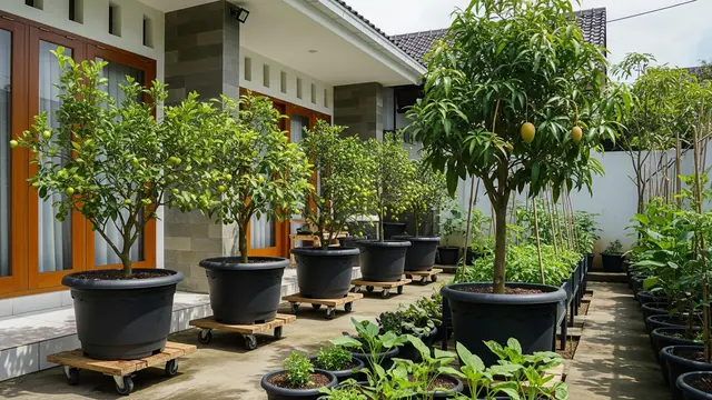 Desain Edible Garden Outdoor