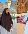 Usai jalani ibadah Umroh, Titi Kamal tidak langsung pulang ke Indonesia. Ia pilih menikmati keindahan alam Saudi Arabia bersama Christian Sugiono dengan gaya modis [@titi_kamall]
