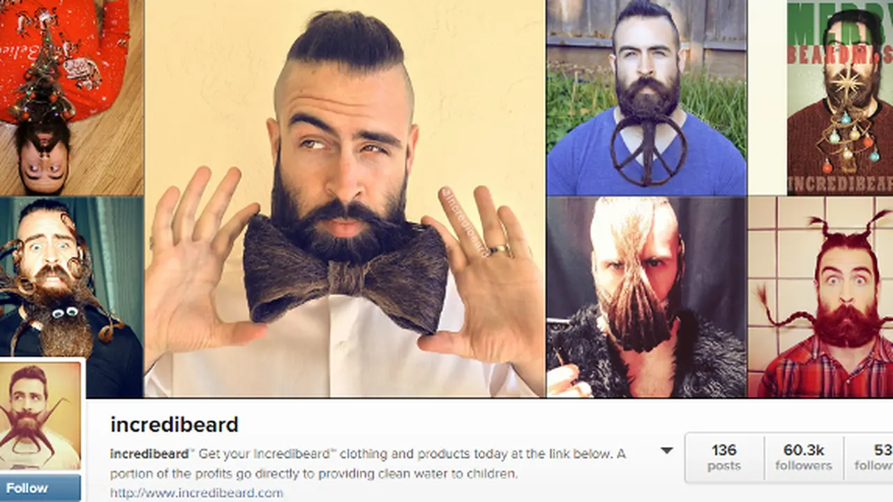 @incredibeard, si Manusia Jenggot Serbaguna