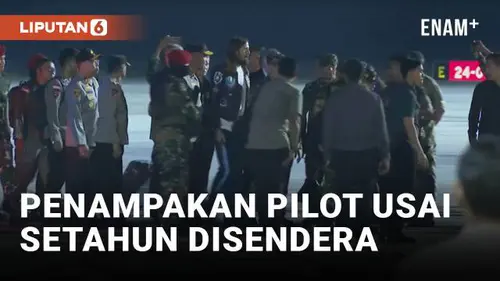 VIDEO: Penampakan Pilot Selandia Baru Usai Setahun Disandera di Papua