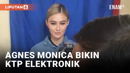 VIDEO: Agnes Monica Bikin KTP Elektronik: Gratis Tanpa Biaya Apapun