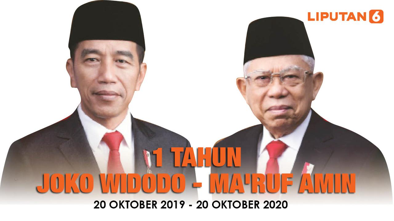 Setahun Jokowi - Ma'ruf Amin