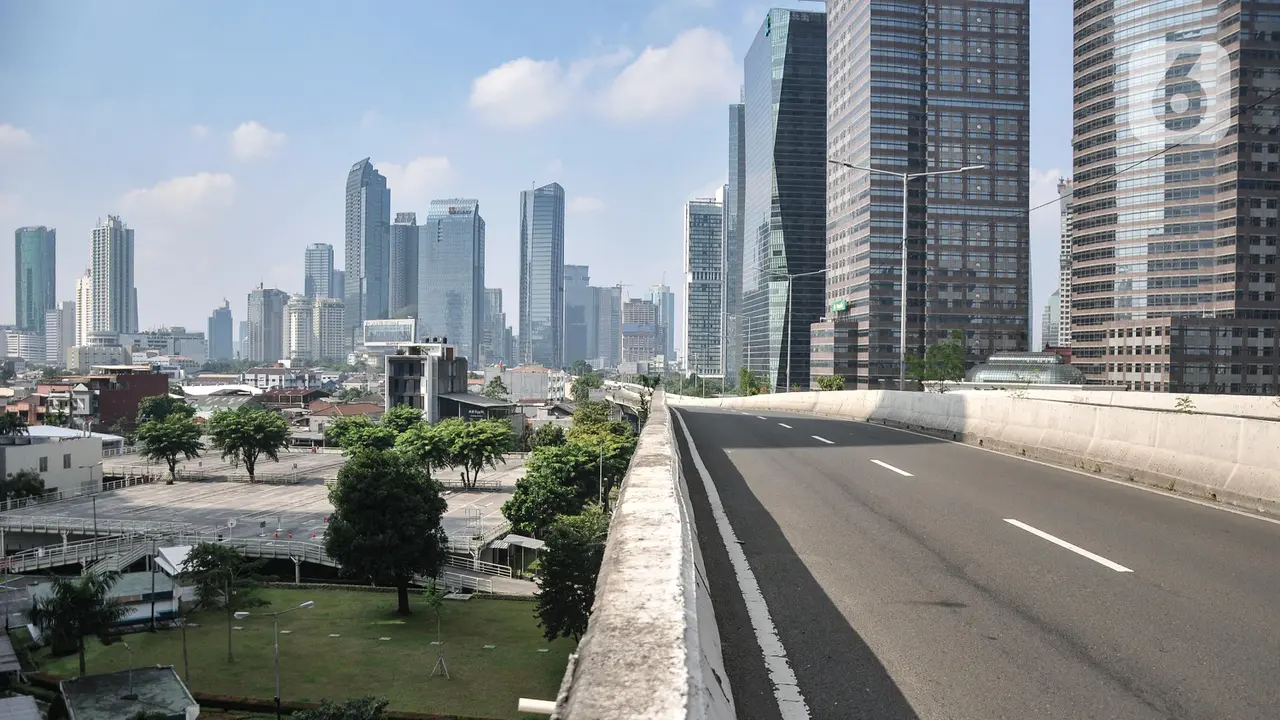 Ditinggal Mudik Lebaran, Jalanan Jakarta Lenggang