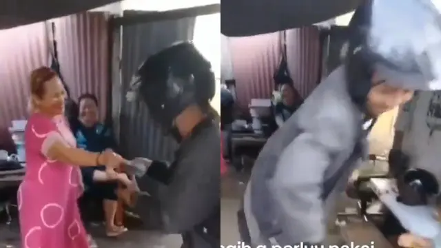 Tagih Utang Sambil Joget