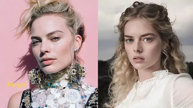 5 Potret Kemiripan Margot Robbie dengan Bintang Film Ready Or Not Samara Weaving