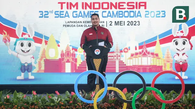 Foto: Menpora Dito Ariotedjo Kukuhkan Kontingen Indonesia untuk SEA Games 2023, Siap Berjaya di Perhelatan Akbar Olahraga Asia Tenggara