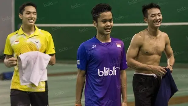 Video kisah persahabatan antara tiga pebulutangkis tunggal putra Indonesia, Jonatan Christie, Ihsan Maulana dan Anthony Ginting.