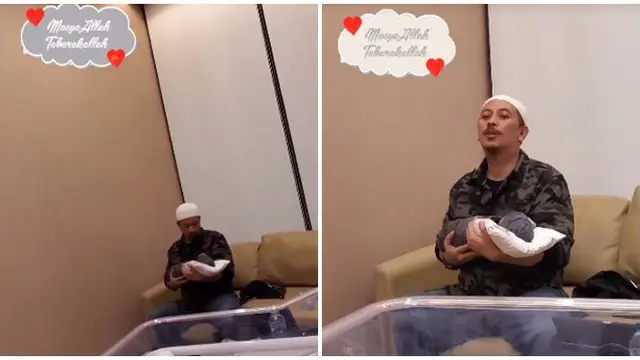 Melahirkan Anak Pertama, Ini 5 Momen Persalinan Bebi Silvana Istri Opick