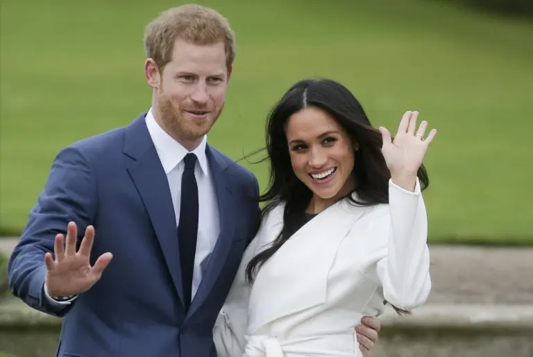 Setelah Meghan Markle bertunangan dengan Prince Harry, Kim Kardashian ingin sekali diundang ke pernikahan mereka di Windsor Castle. (DANIEL LEAL-OLIVAS AFP)