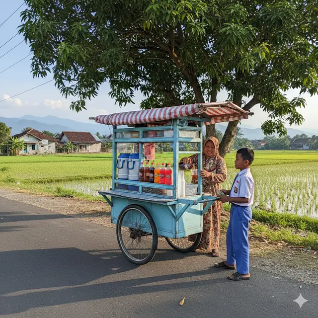 Ide usaha di desa modal Rp2 juta (Foto: Gemini AI)