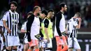 Laga sengit bertajuk Derby della Mole ini sekaligus menutup peluang Juventus untuk menembus posisi empat besar klasemen akhir. Juventus berada tepat satu tingkat di bawahnya, yakni di posisi keenam dengan torehan 69 poin. (AFP/Marco Bertorello)