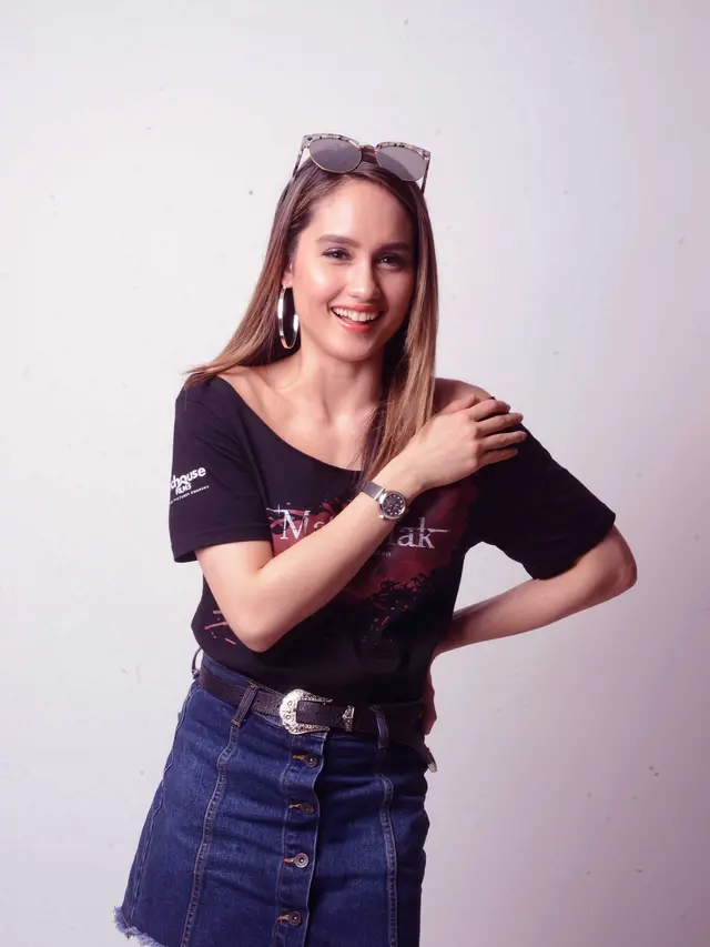 [Fimela] media visit film Mati Anak (Cinta Laura)