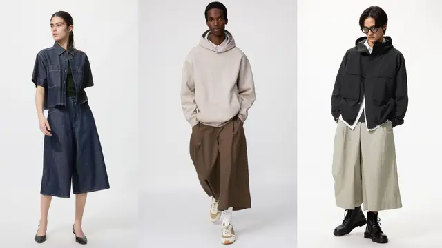UNIQLO Menawarkan Koleksi Kulot dengan Bahan yang Bervariasi