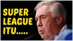 Berita video pendapat manajer Real Madrid, Carlo Ancelotti soal wacana European Super League