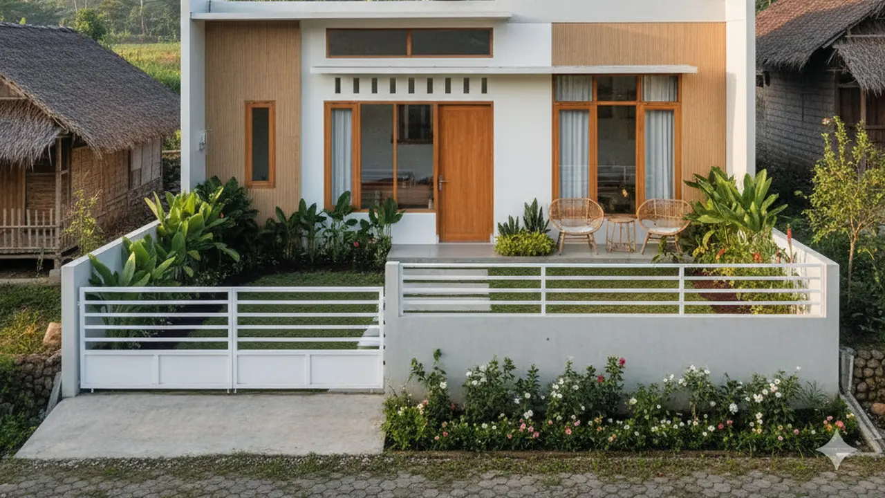 Model Rumah Minimalis di Desa