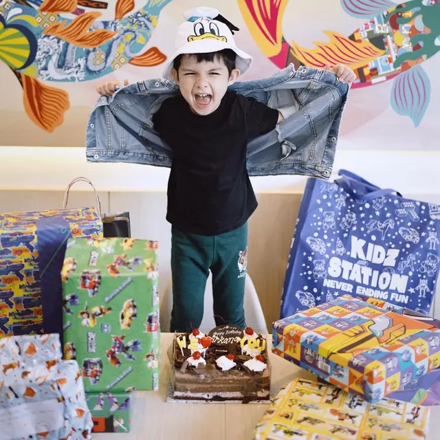 Perayaan Ulang Tahun ke-6 Arkana Putra Risty Tagor  (Foto: Instagram/@ristytagor)
