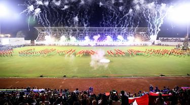 Penutupan Pekan Olahraga Provinsi Jawa Timur ke VII di Stadion Semeru Kabupaten Lumajang (Istimewa)