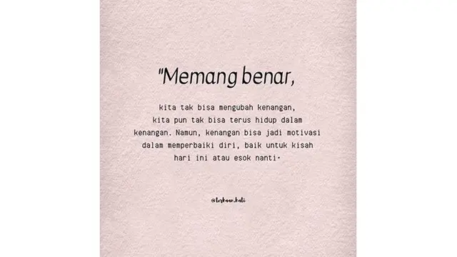 Foto kata-kata cinta (sumber: instagram/@terkaan.hati)