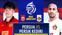 Jadwal big match BRI Liga 1: Persija vs Persik pada matchweek ke 12 di Vidio. (sum. doc. vidio.com)