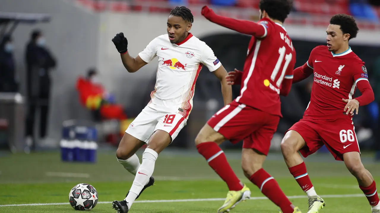 FOTO: Hajar RB Leipzig, Liverpool Berjaya di Liga Champions