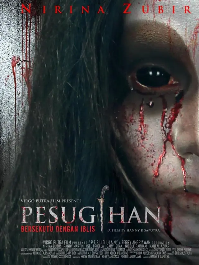 Poster film Pesugihan Bersekutu dengan Setan. (Foto: Dok. Instagram @nirinazubir_)