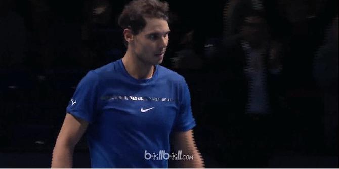 VIDEO: Momen Rafael Nadal Mundur dari ATP Finals setelah Kalah