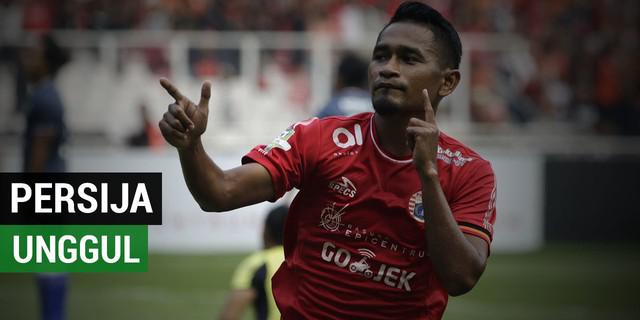 VIDEO: Ramdani Lestaluhu Tambah Gol, Bawa Persija Unggul di Babak Pertama