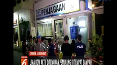Usai dilakukan identifikasi dan pengamanan, kelima bom aktif yang terdiri dari dua jenis tersebut dibawa ke Mapolda Jawa Barat untuk dilakukan penyelidikan lebih lanjut.