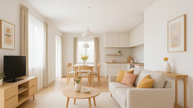 Cara Membuat Rumah Minimalis 6x9 Meter Terlihat Lega/ Ilustrasi gambar AI