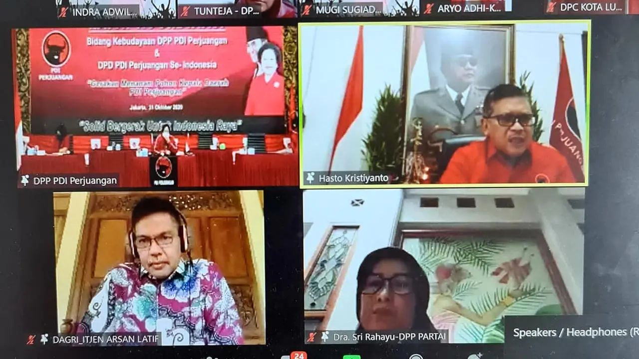 PDIP meminta kadernya yang menjadi kepala daerah untuk memanfaatkan lahan untuk mengantisipasi krisis pangan.
