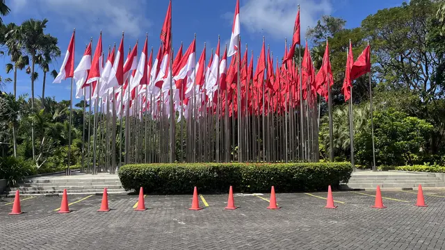 Lokasi Kongres ke-VI PDIP di Bali Nusa Dua Convention Center (BNDCC), Badung, Bali.