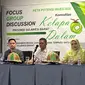 FGD potensi investasi komoditas kelapa dalam di Sulbar (Foto: Liputan6.com/Abdul Rajab Umar)