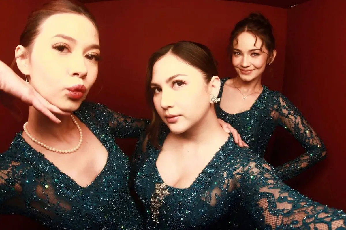 Pesona Bridesmaid Super Cantik Enzy Storia, Yuki Kato, dan Jessica Mila di Pernikahan Febby Rastanty