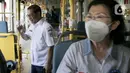 Hari ini, 30 April 2025 menjadi Rabu pertama penerapan kebijakan Aparatur Sipil Negara (ASN) di lingkungan Pemerintah Provinsi Jakarta menggunakan transportasi umum ke kantor mereka masing-masing. (Liputan6.com/Herman Zakharia)