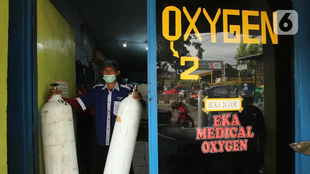 Pesanan Tabung Oksigen Meningkat Drastis