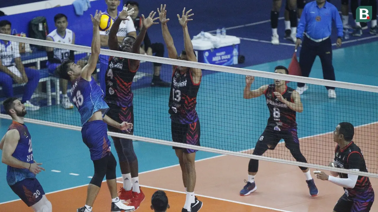 FOTO Jakarta Bhayangkara Presisi Vs Jakarta BNI 46