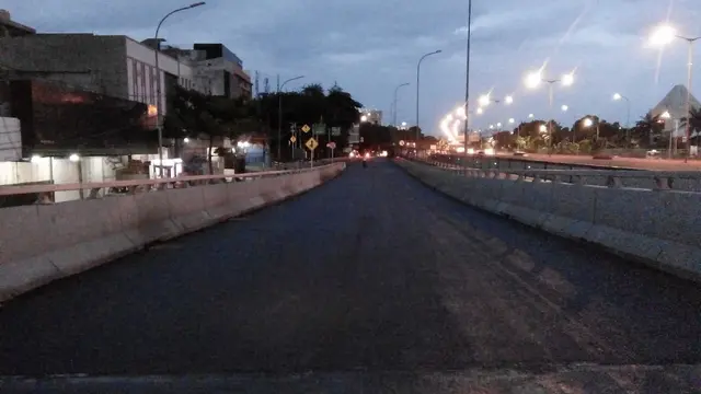 Flyover Cengkareng B yang berada di ruas Jalan Nasional (Non Tol) Lingkar Barat, Jakarta Barat. Dok Kementerian PUPR.