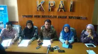 KPAI memberi keterangan pers terkait insiden di CFD Thamrin yang melibatkan anak-anak. (Muhammad Genantan Saputra/Merdeka.com)