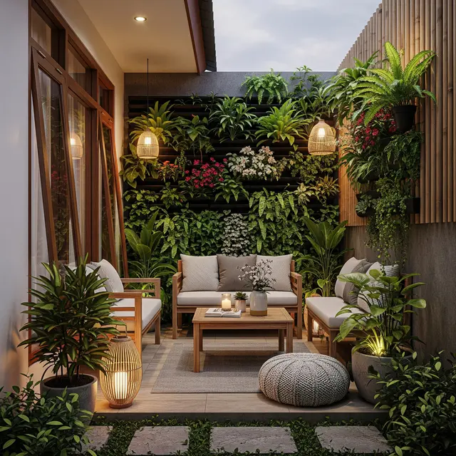 9 Model Teras Rumah Kecil yang Cantik untuk Hangout