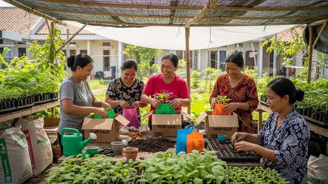 Konsep Kebun Sayur Kolektif