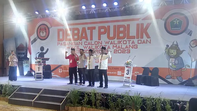 Debat Pilkada Kota Malang Tak Ada Adu Program Transparansi Pemerintahan