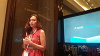 Head of Marketing Google Indonesia Veronica Utami menjelaskan tentang Google For Mobile. (Liputan6.com/ Agustin Setyo Wardani).