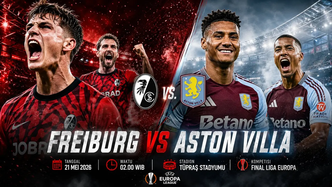 Cover Final Liga Europa: Freiburg Vs Aston Villa