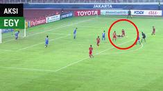 Berita video momen gelandang Timnas Indonesia U-19, Egy Maulana Vikri, membuat kiper Chinese Taipei, Li Guan-Pei, tidak berdaya dalam laga Grup A Piala AFC U-19 2018, Kamis (18/10/2018).
