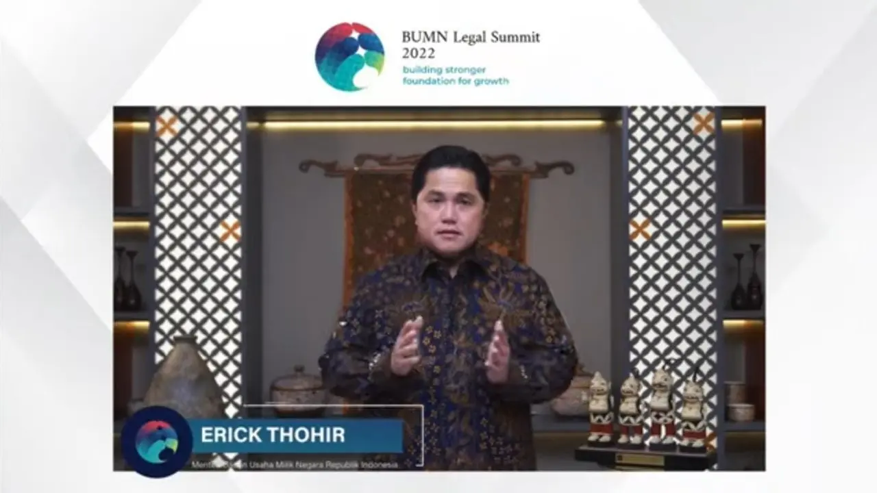 Menteri BUMN Erick Thohir